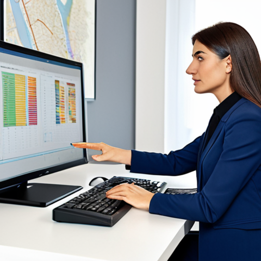 Modern Italian Accountant**
"A professional accountant, mid-30s, working in a bright, modern office in Milan, Italy. She is wearing a stylish but modest business suit (fully clothed, appropriate attire). She is reviewing financial documents on a large computer screen. The background shows a clean, organized workspace with Italian artwork on the walls. Safe for work, family-friendly, perfect anatomy, correct proportions, natural pose, well-formed hands, proper finger count, natural body proportions, professional photography, high quality."
**