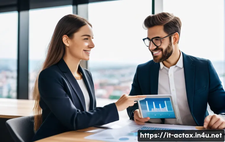 전산세무회계 자격증으로 스타트업 지원하기 - **Prompt:** A young, determined female entrepreneur, dressed in a smart casual blazer and trousers, ...